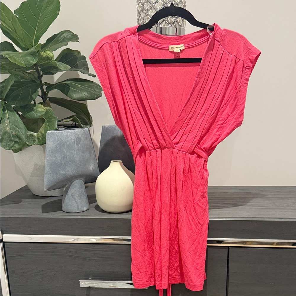 Zenana Outfitters Vibrant Pink Mini Dress